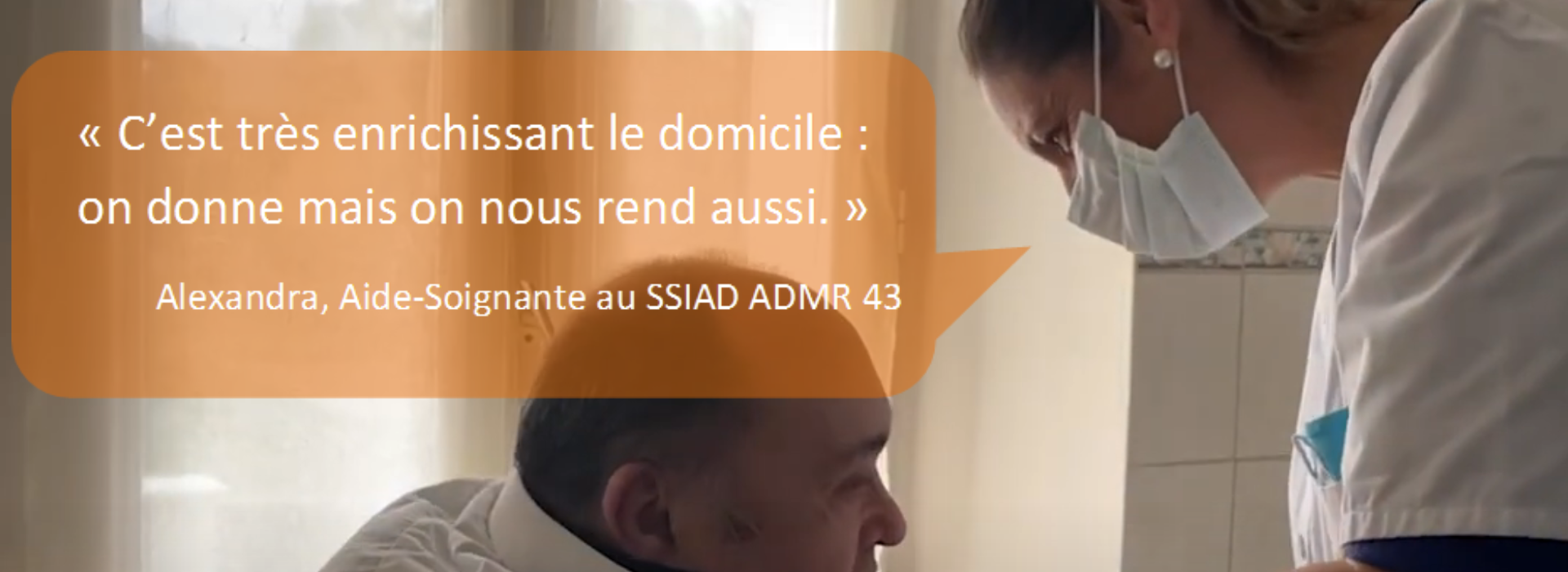 ADMr recrute aide soignante